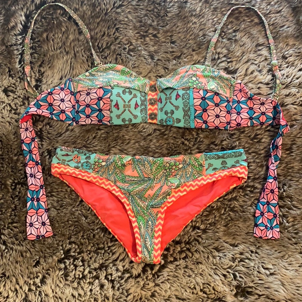 Two piece bathing suit